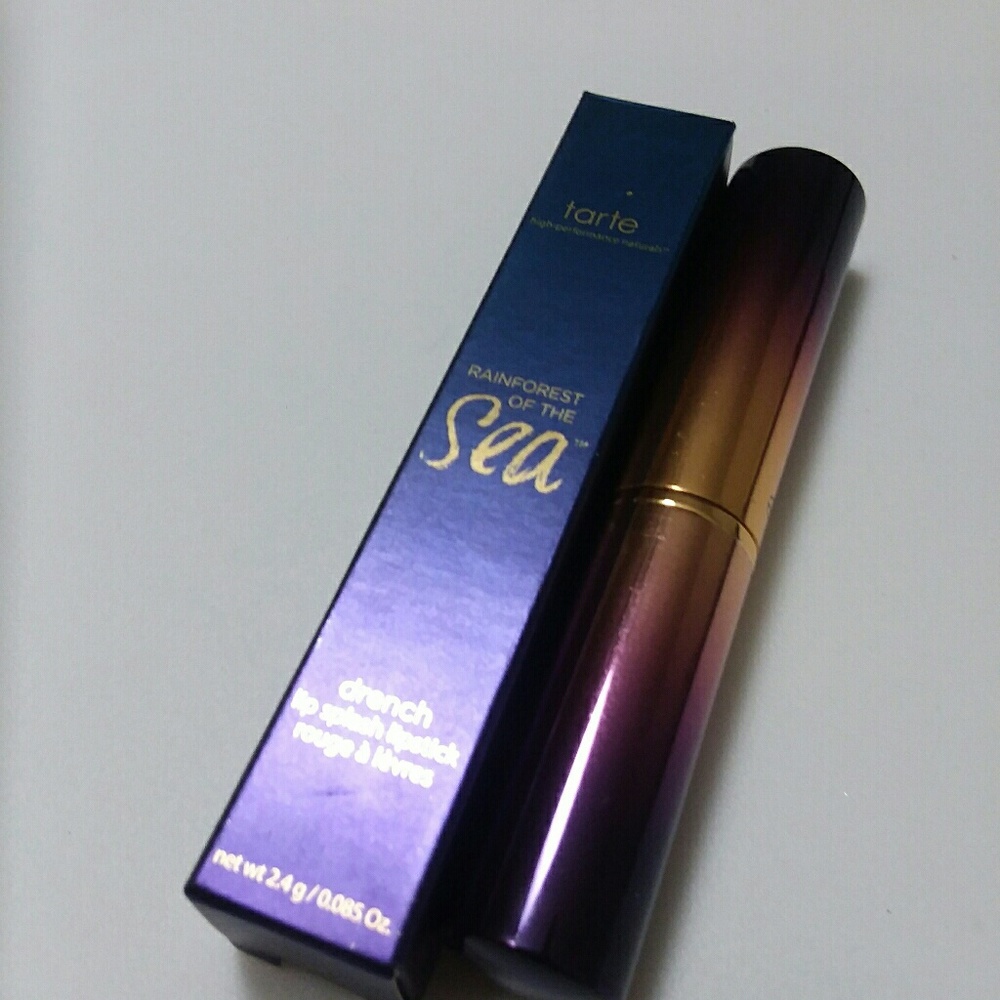TARTE Rainforest of the Sea Lipstick in TOP DOWN